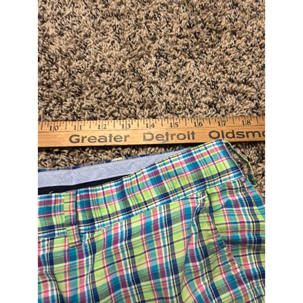 Polo Golf Ralph Lauren Plaid Shorts Men's 34  Pastel Preppy - Picture 9 of 10
